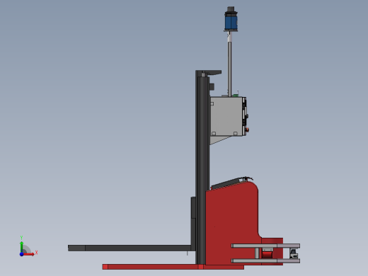 激光无人叉车3D前视缩略图