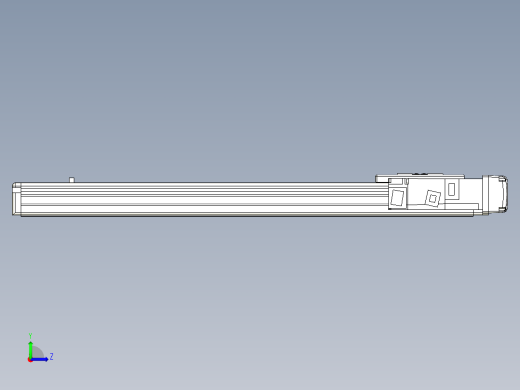 Toyo东佑达直线模组-ETH6M-BR-450-M10B左视缩略图