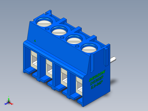 DEGSON DG302 系列 5.0 接线端子-DG302R-5.0-04P-12-00AH