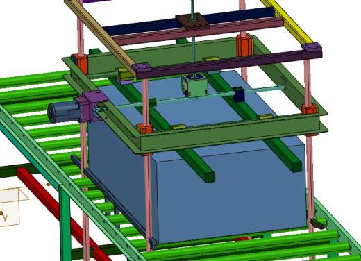 纸箱上盖的自动化关箱压合装置缩略图