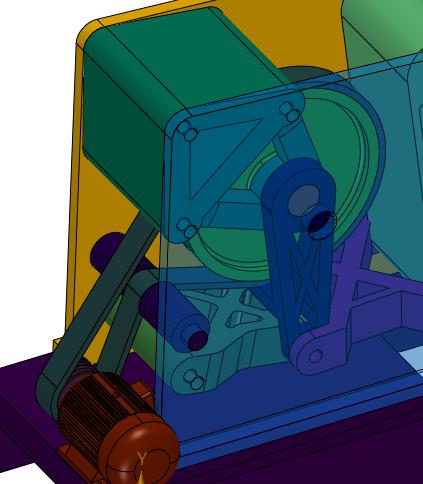 连杆传动水口料塑料破碎机