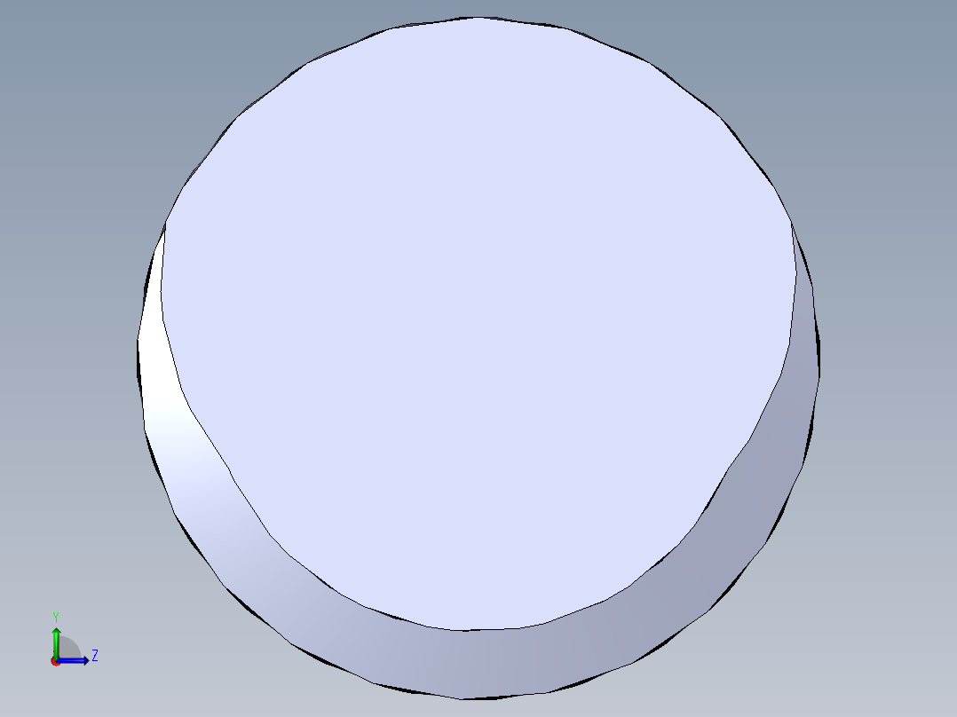 公制 （ISO） 梯形螺钉-TR20x4x200.SLDPRT左视图