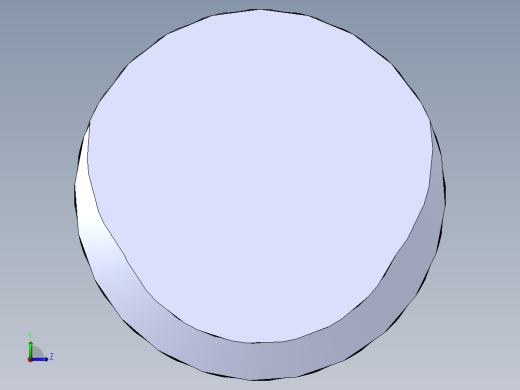 公制 （ISO） 梯形螺钉-TR20x4x200.SLDPRT左视缩略图