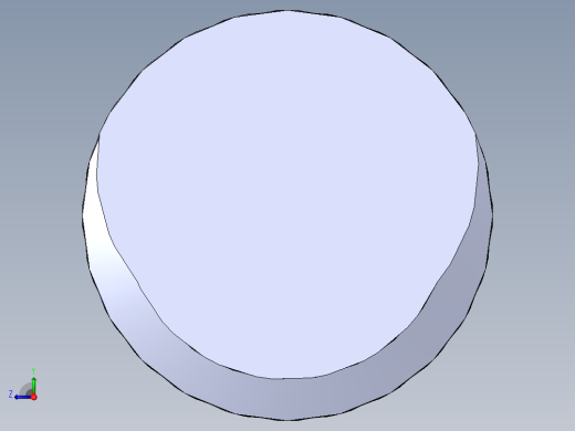 公制 （ISO） 梯形螺钉-TR20x4x200.SLDPRT右视缩略图