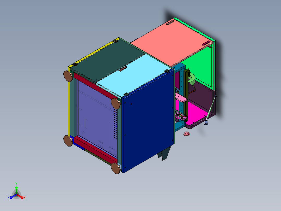 小型全自动视觉高精贴片机