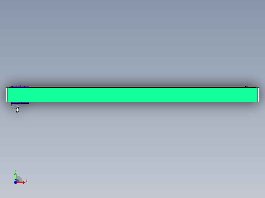 威洛博VL系列直线电机模组-VL17E3-S2650前视图