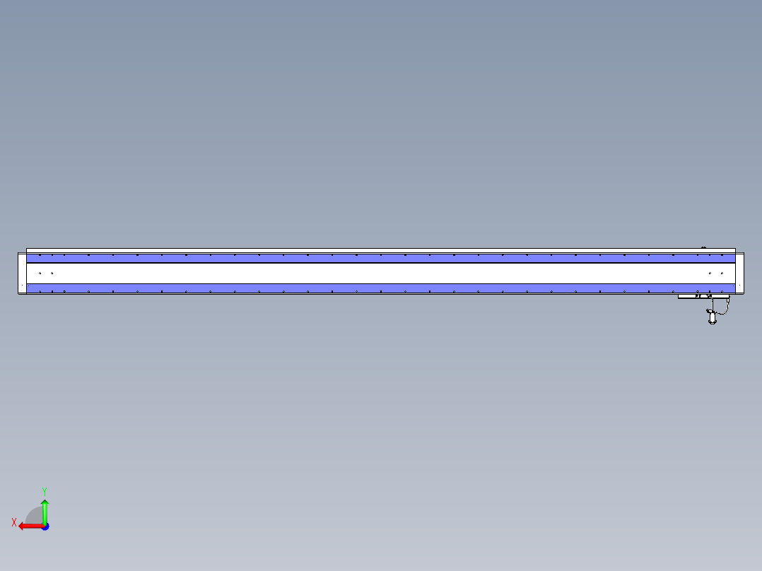 威洛博VL系列直线电机模组-VL17E3-S2650后视图