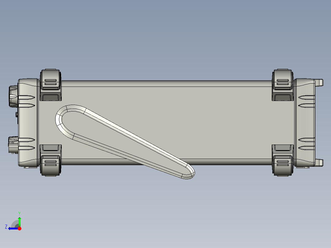 1296 DDS数字信号发生器右视图