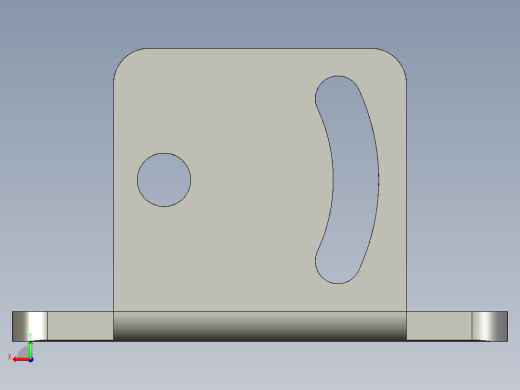 基恩士BL-500bracket_kc图纸模型后视缩略图