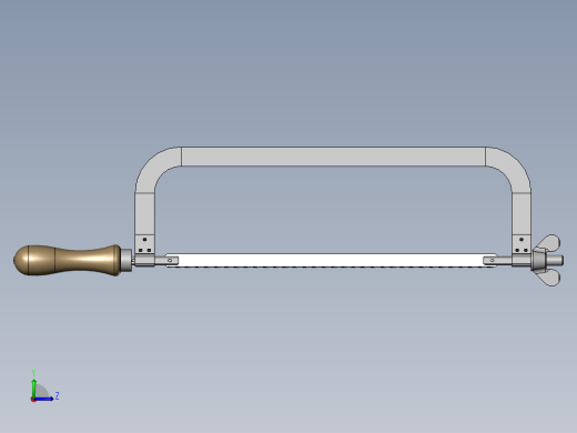 金属锯1左视缩略图