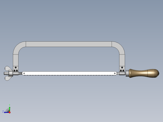 金属锯1右视缩略图