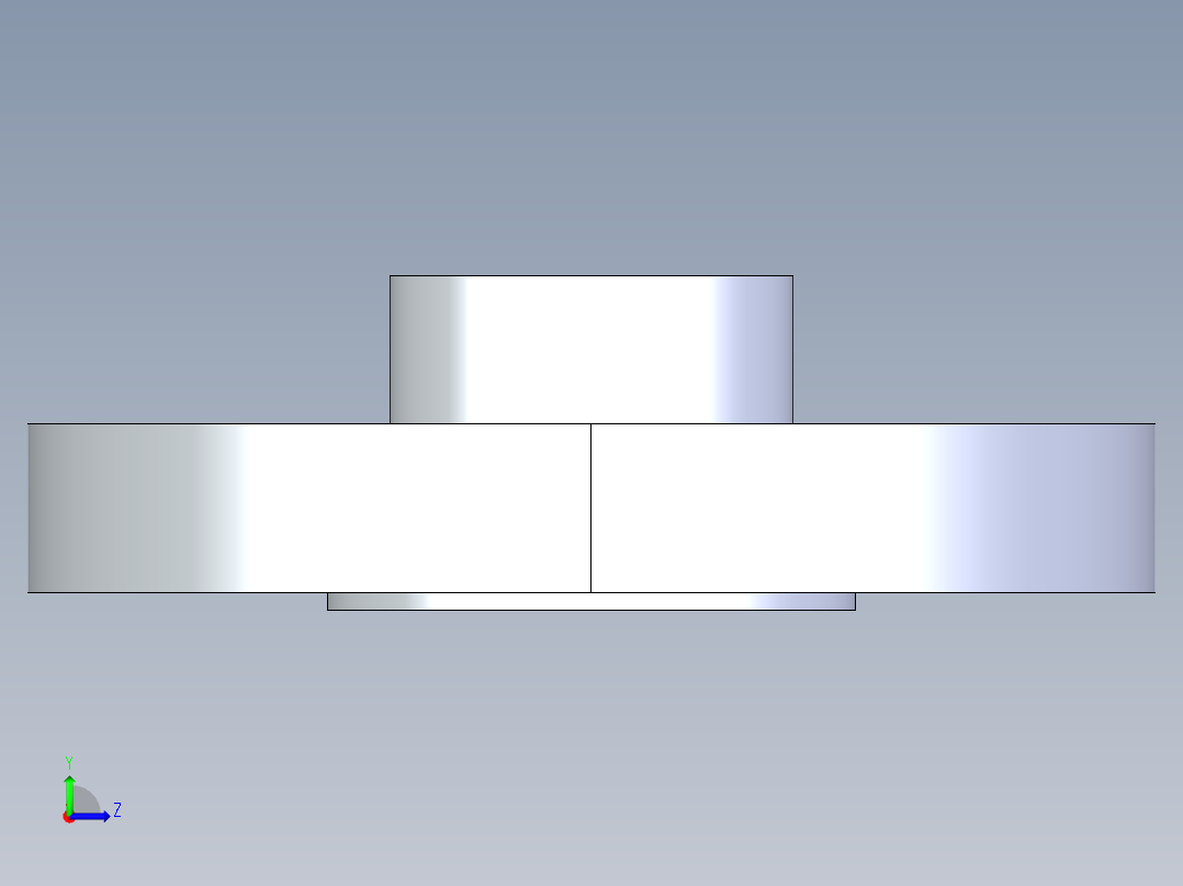 聚氯乙烯配件27-Sch80_Flange Vanstone_FPT_855-007_0.75in左视图