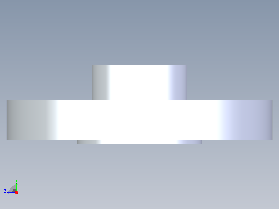 聚氯乙烯配件27-Sch80_Flange Vanstone_FPT_855-007_0.75in右视图