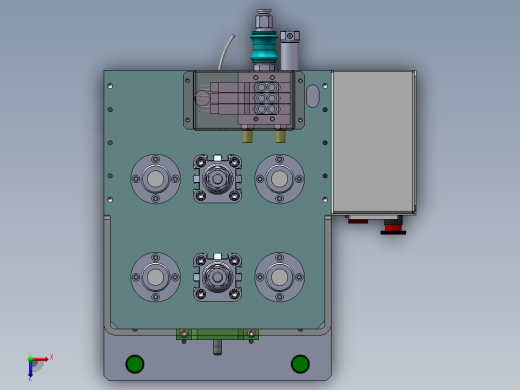 铆压热熔机俯视缩略图