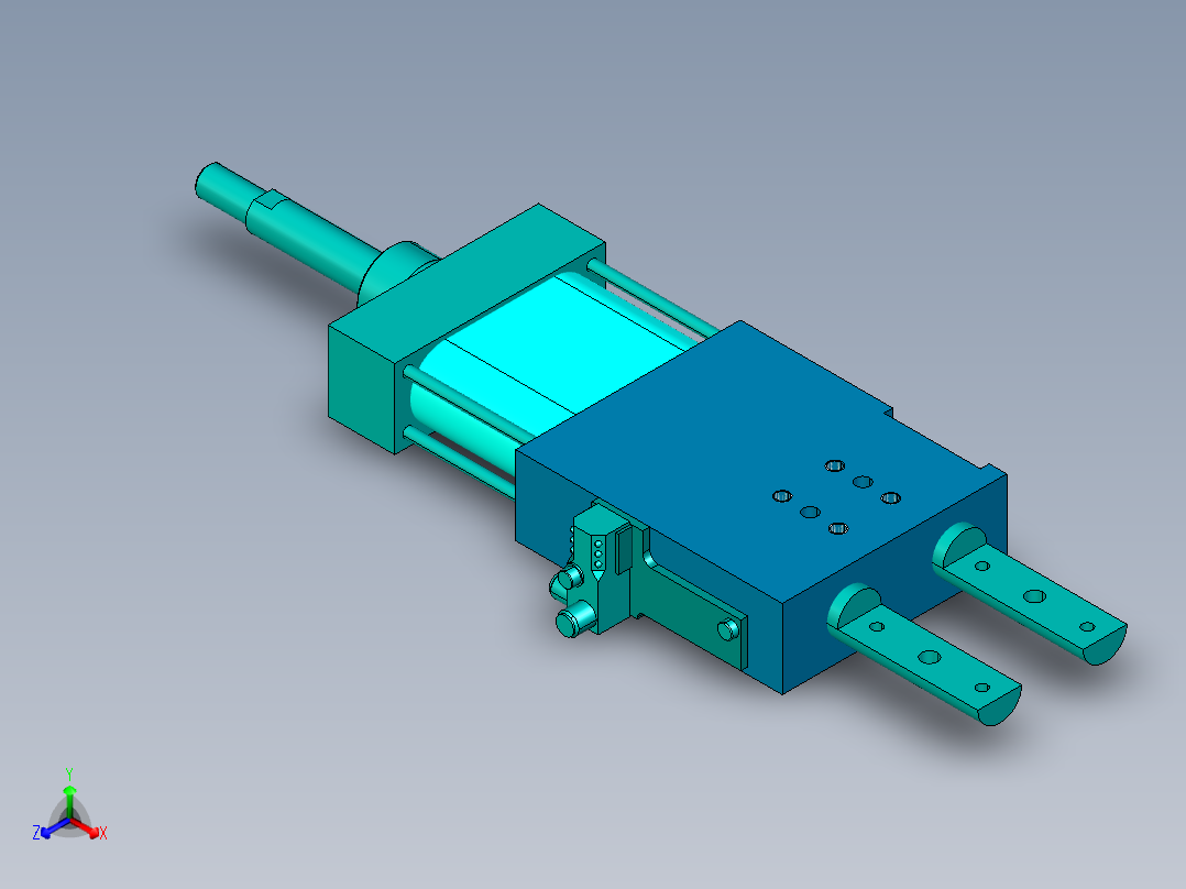 德克斯TUNKERS气缸数模SZKD_63_5_Z_A13_T12_TUENKERS