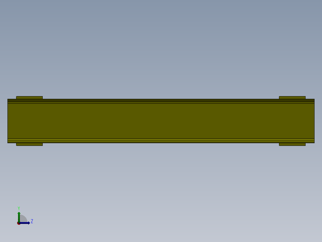 管道连接件-连接件 (1)左视图