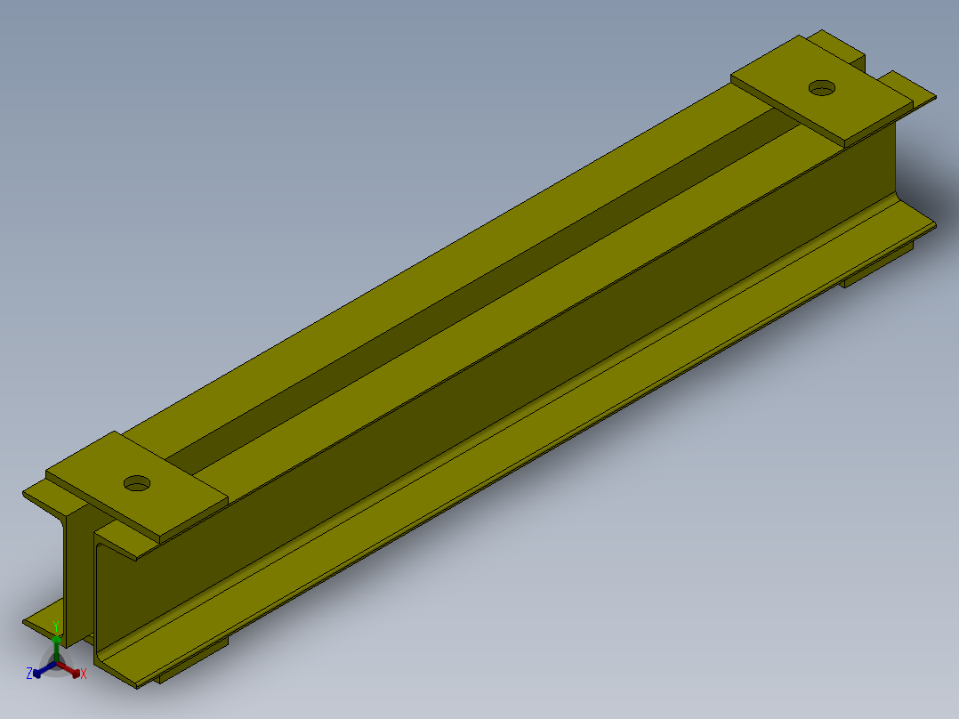 管道连接件-连接件 (1)正等轴测图