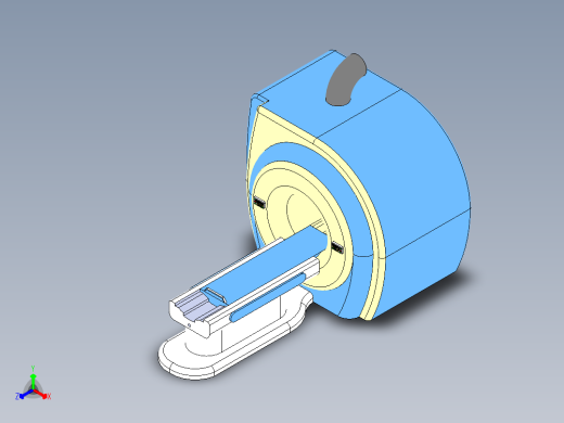 磁共振扫描仪正等轴测缩略图