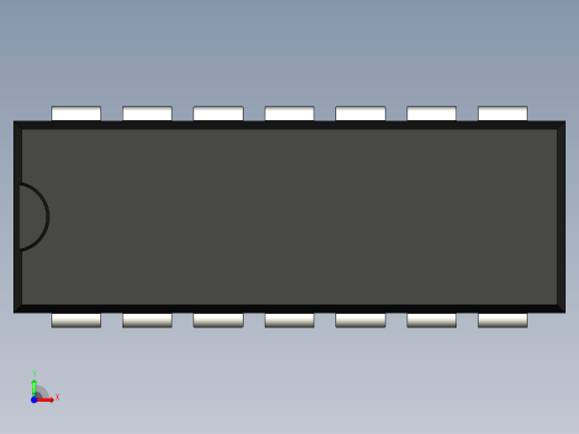 集成电路封装-MS-001AA前视缩略图