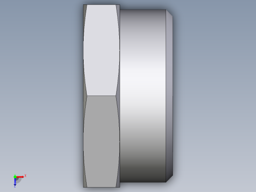 卡套式工业通用硬管接头EO_Blanking_plug_for_tube_ends_ROV42L71X俯视缩略图