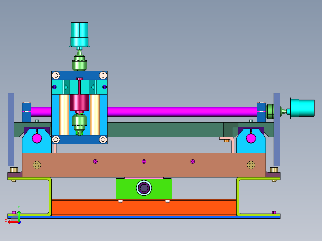 现场便携式打标机打码机后视图