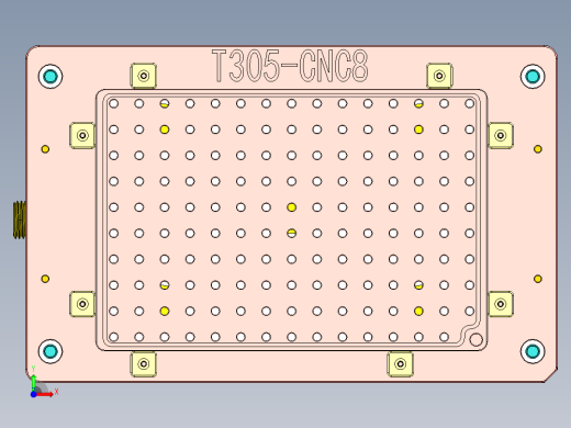T305-CNC8笔记本CNC工装夹具三维模型-0525前视缩略图