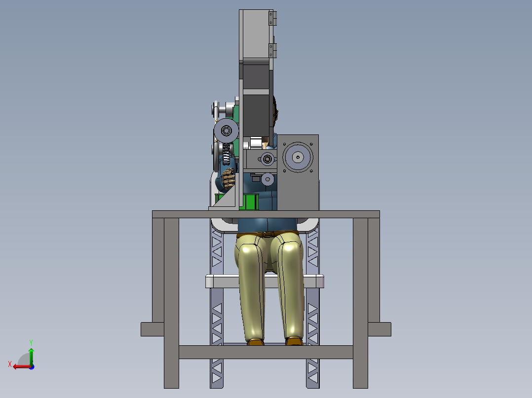 针管分拣包装机sw18可编辑后视图