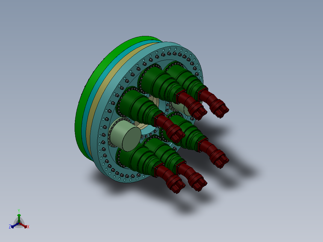 顶管机的总体方案与顶推装置sw14
