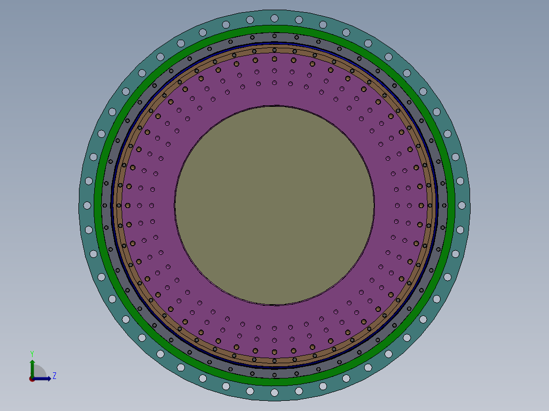 顶管机的总体方案与顶推装置sw14左视图