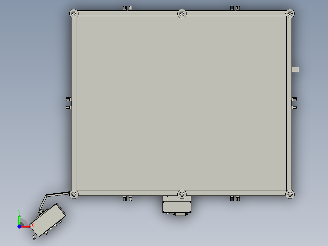 6MM端子自动组装设备前视图