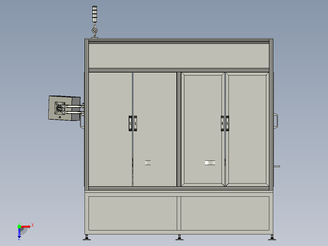 6MM端子自动组装设备俯视图