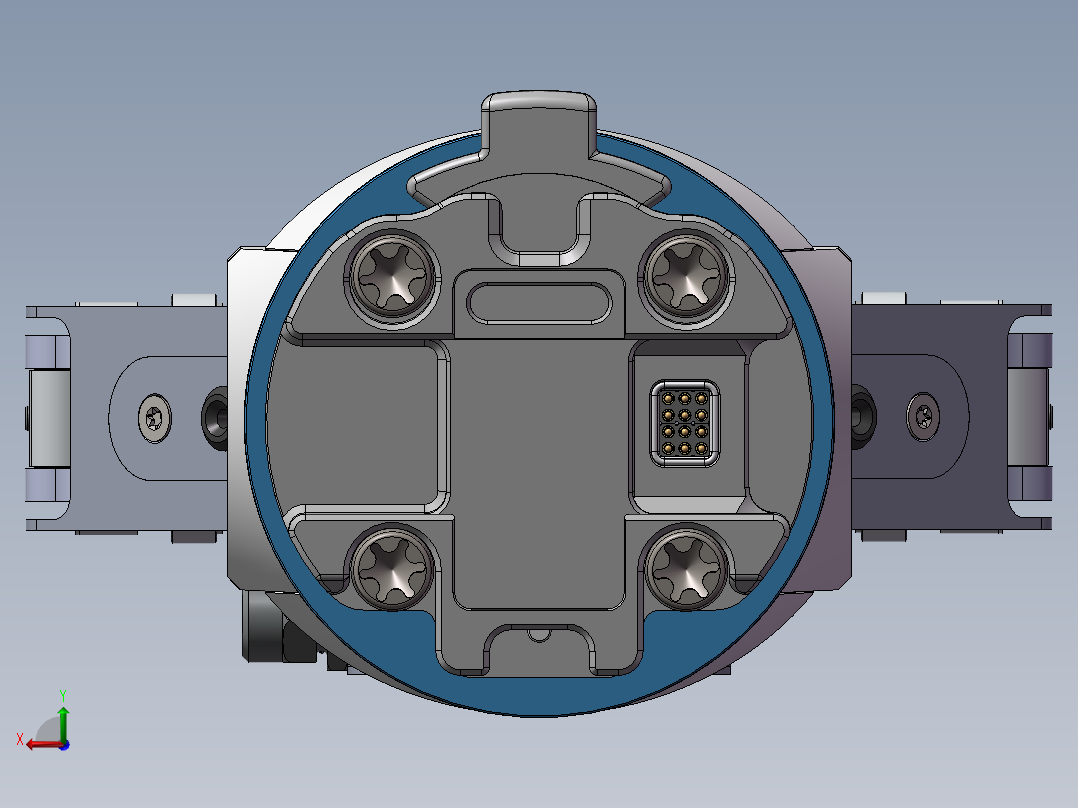 双爪机械手（专用）（需要特征识别）后视图