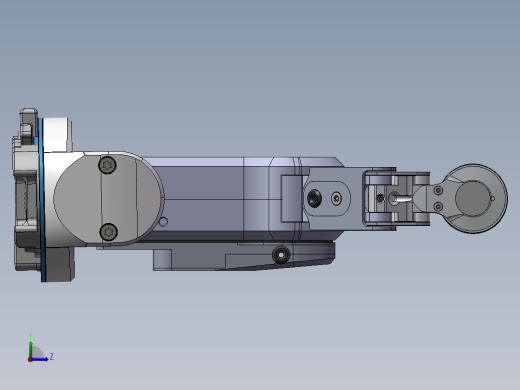 双爪机械手（专用）（需要特征识别）左视缩略图