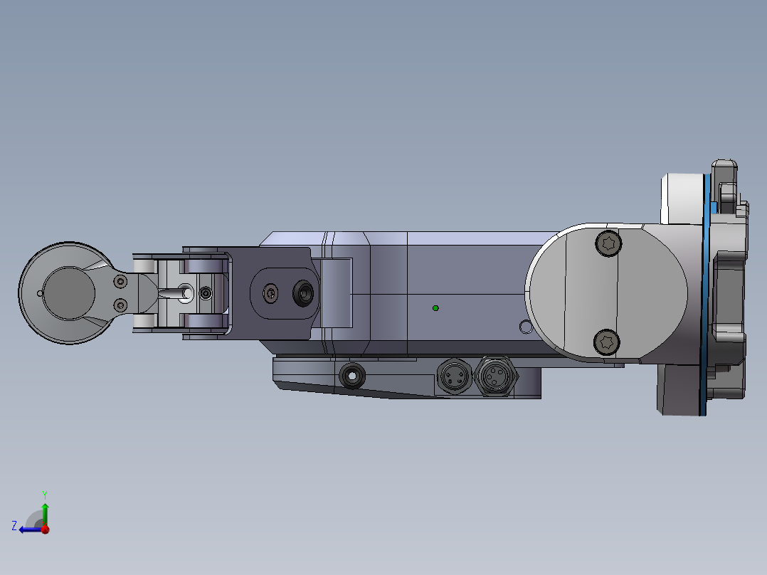 双爪机械手（专用）（需要特征识别）右视图