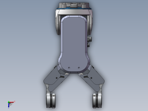 双爪机械手（专用）（需要特征识别）俯视缩略图