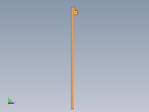 三轴金属外壳粗铣内腔UG程序模型左视缩略图