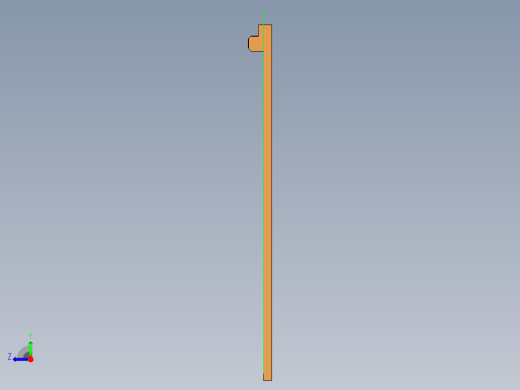 三轴金属外壳粗铣内腔UG程序模型右视缩略图