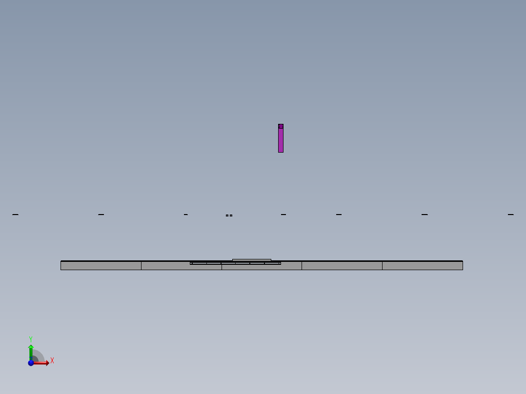 电控柜、龙门机床前视图