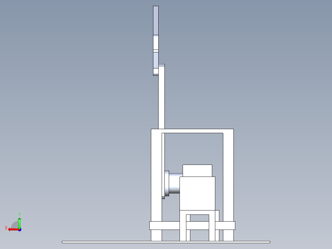 B3003305-自动剪板机后视图