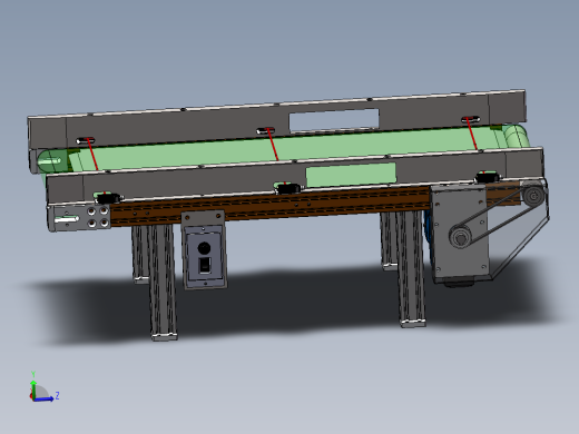 0.8米0.32米皮带输送机构