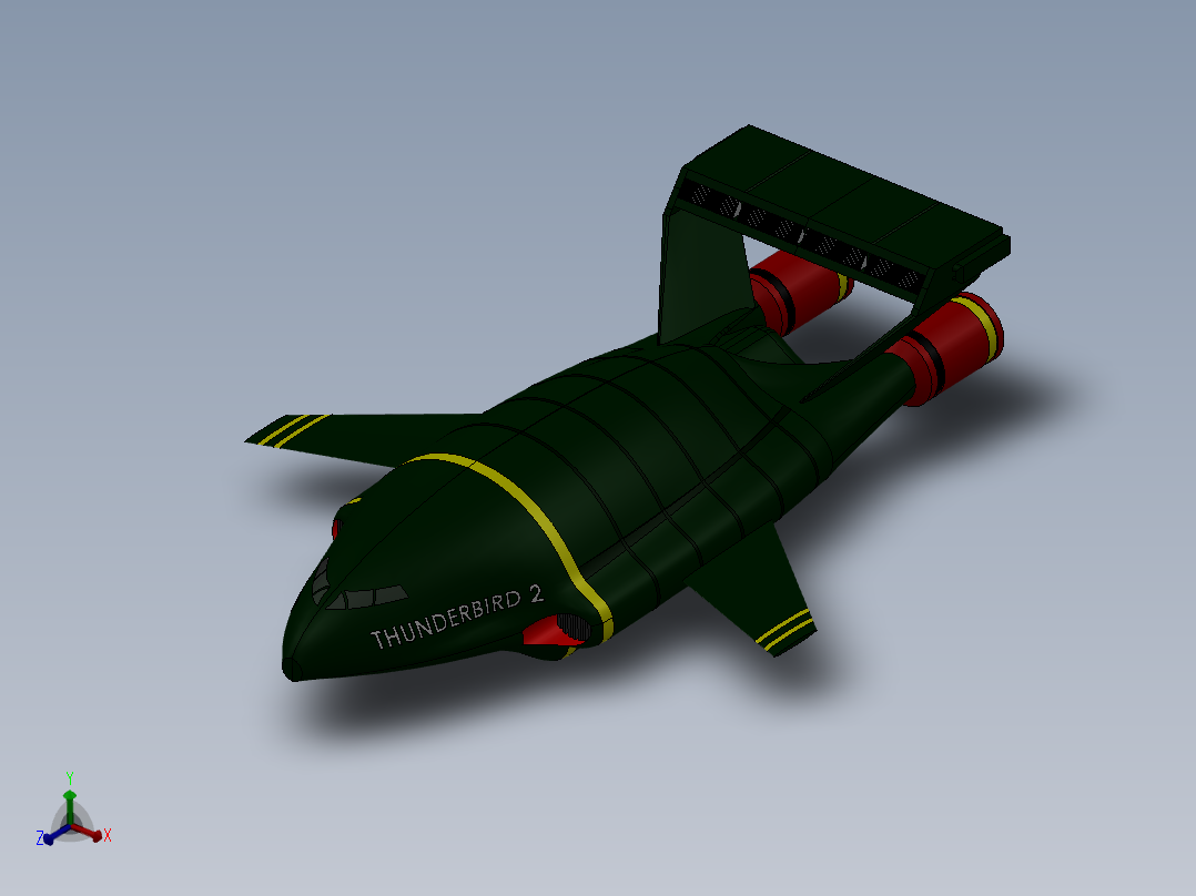 A3003275-雷鸟 2潜航器