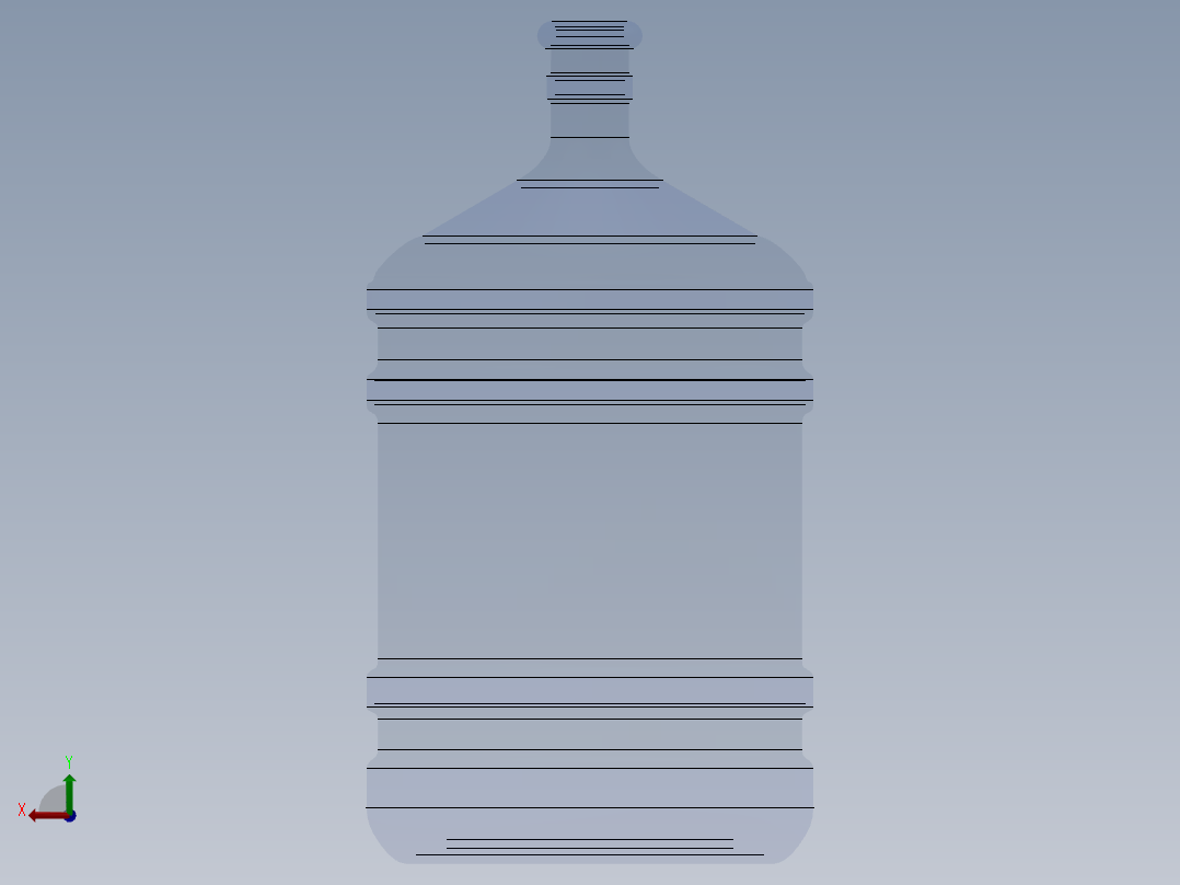 瓶子、罐子、桶(107)后视图