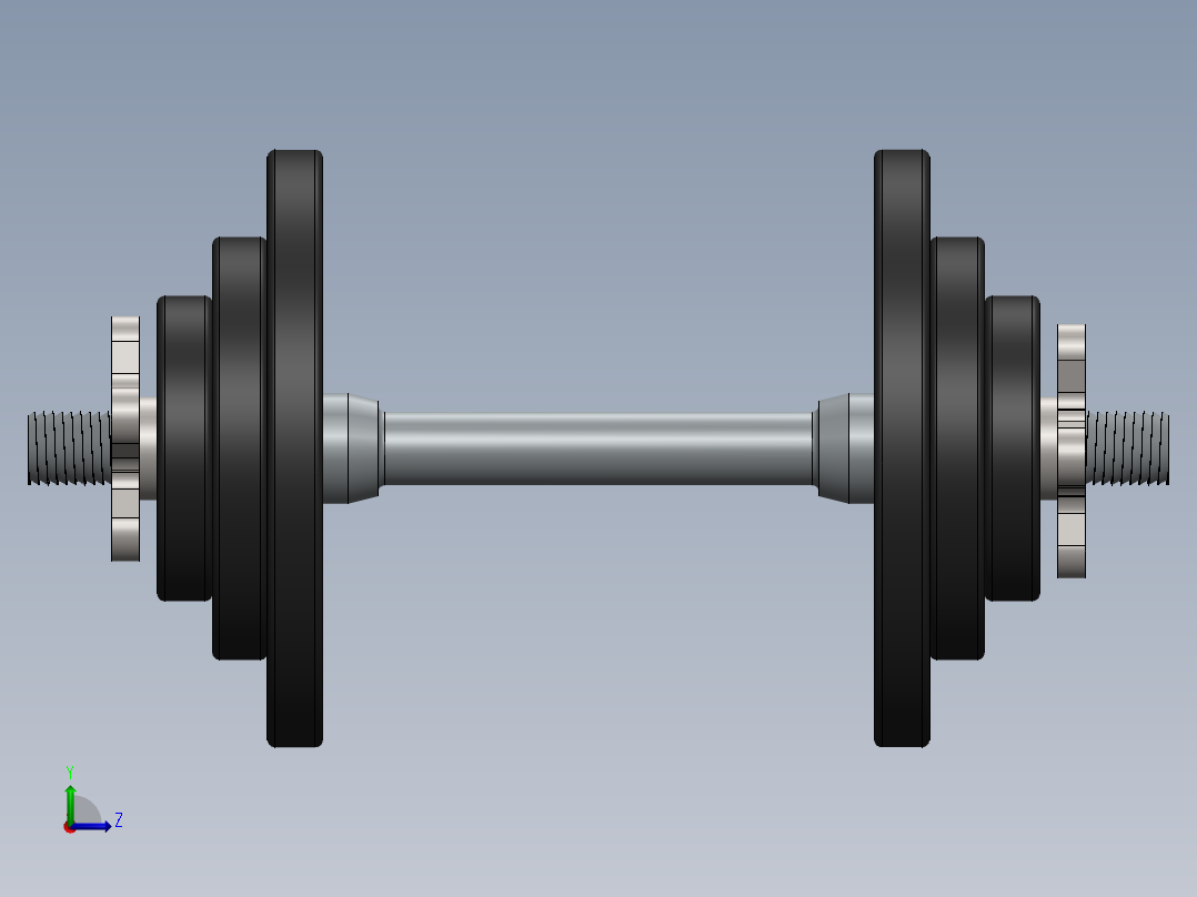 健身器材(20)左视图