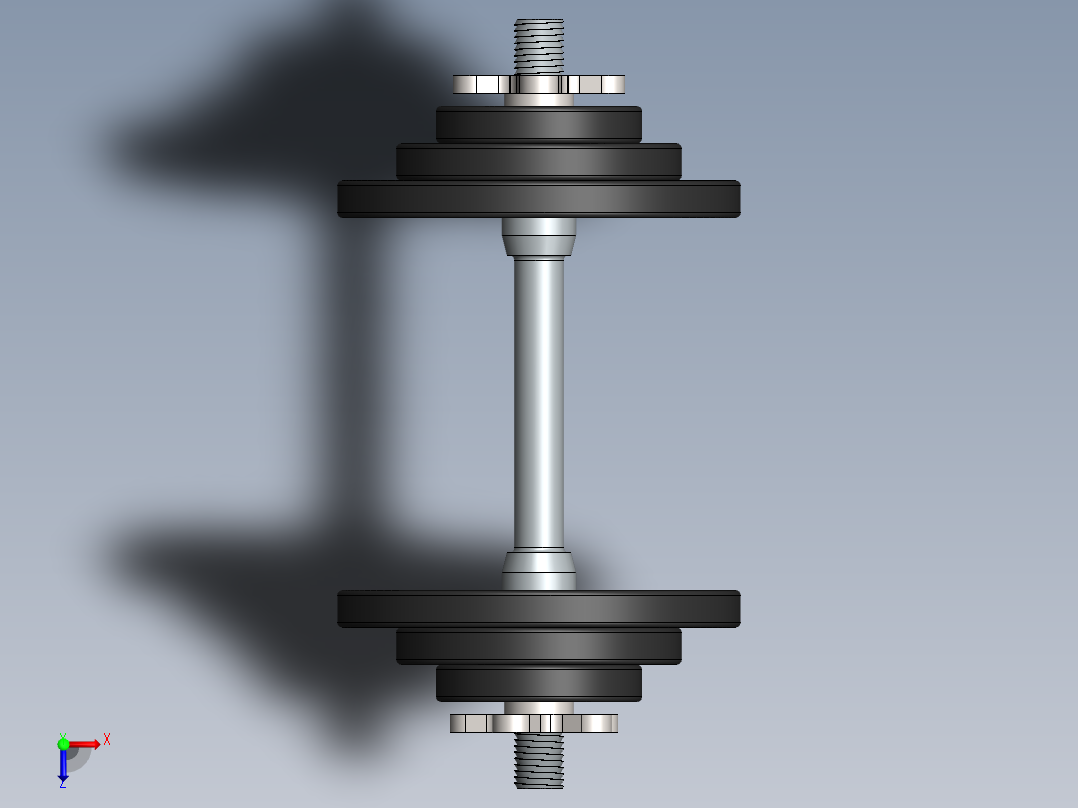 健身器材(20)俯视图