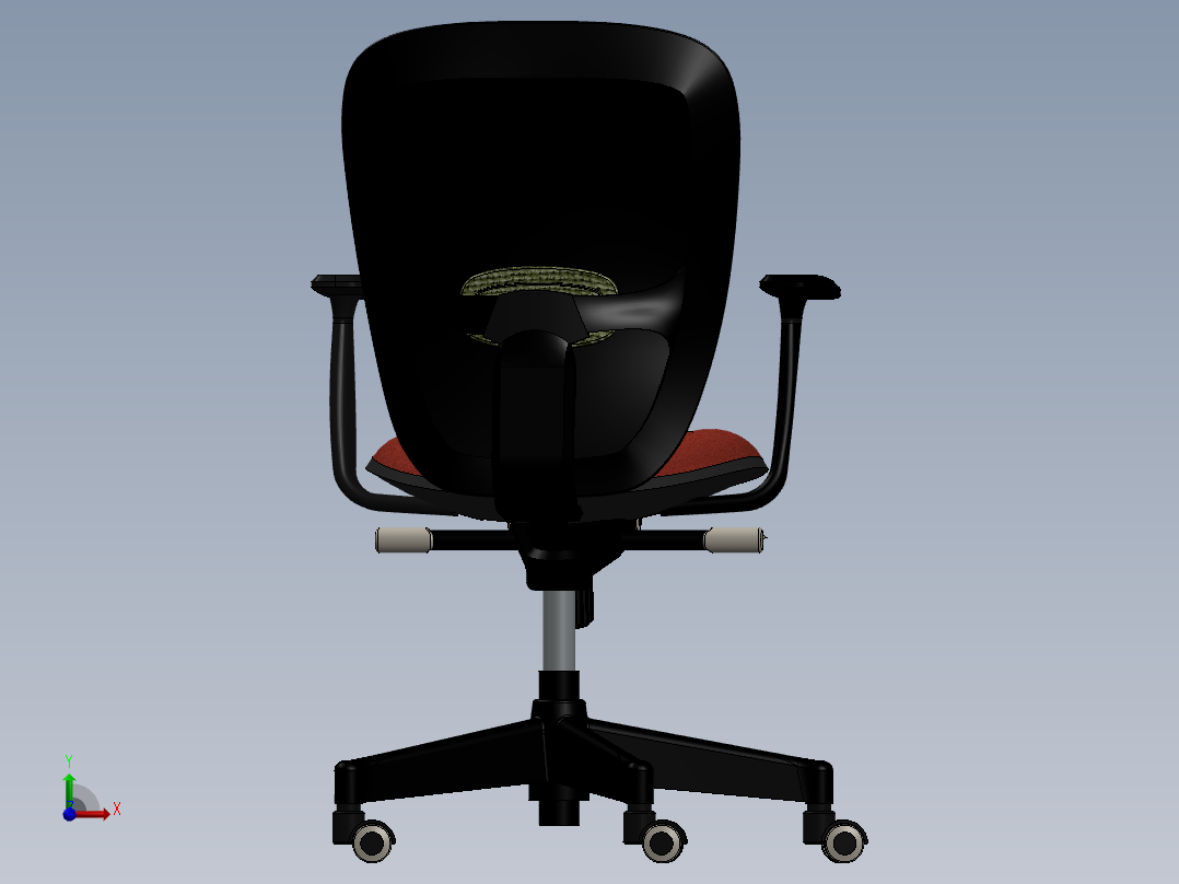 椅子、凳子(28)前视图