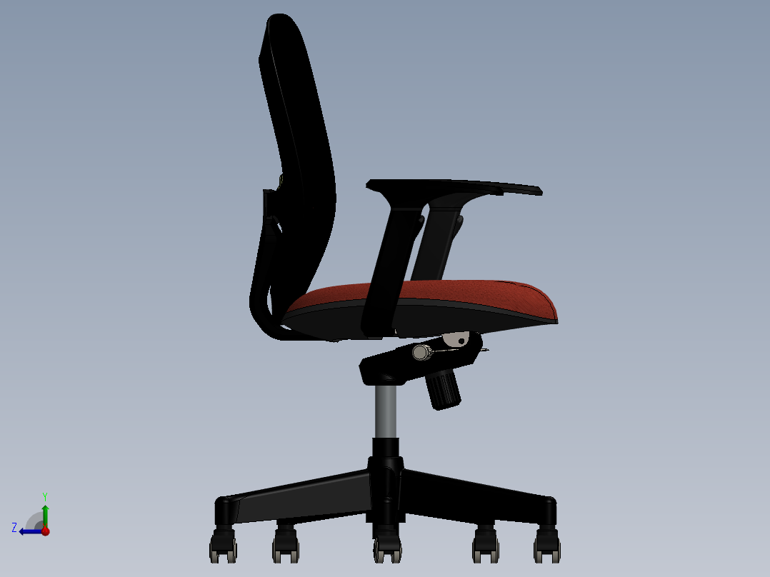 椅子、凳子(28)右视图