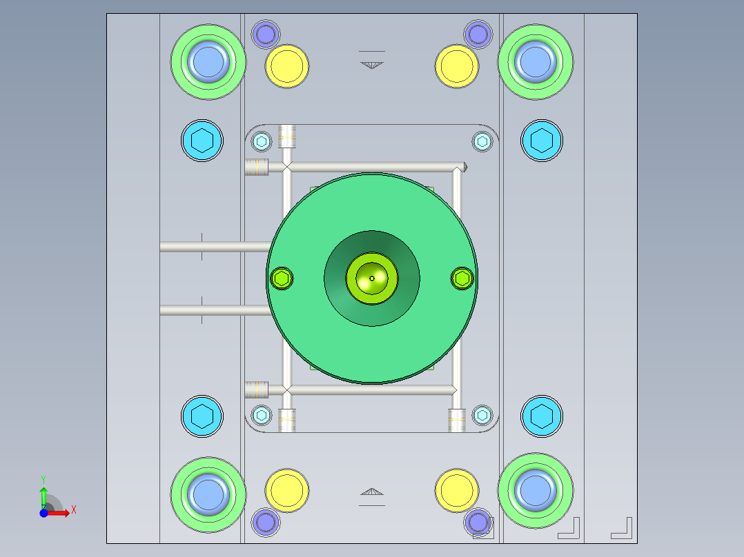 U盘盖注塑模设计--1469578--300前视图