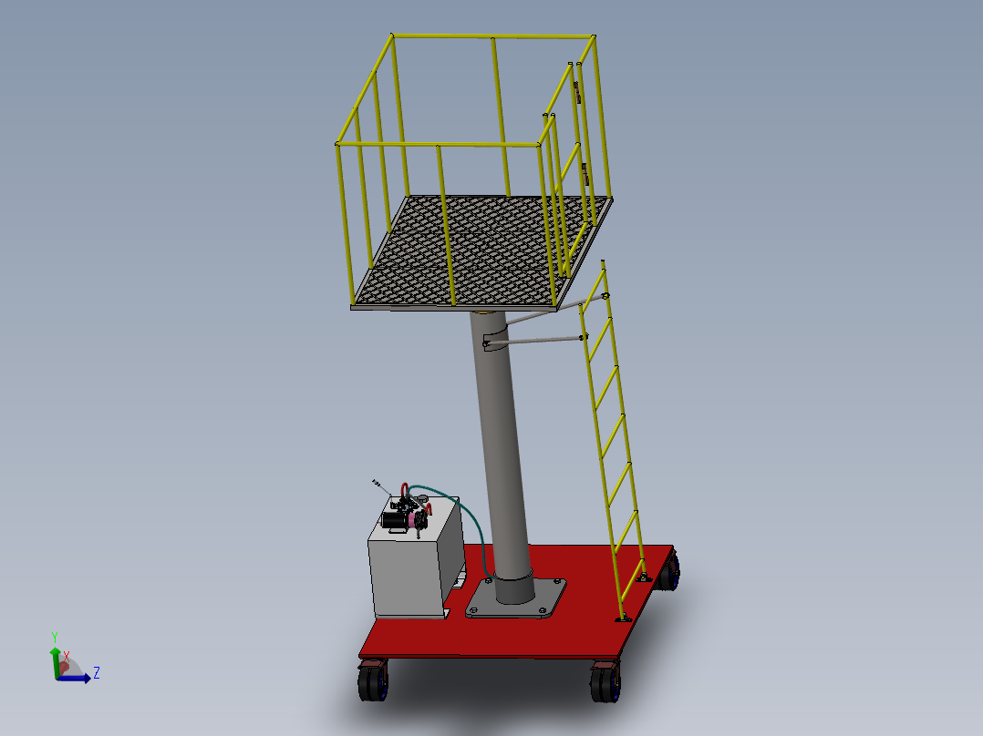 剪叉式升降机 、升降机(14)