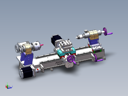 桌面数控小车床 887979