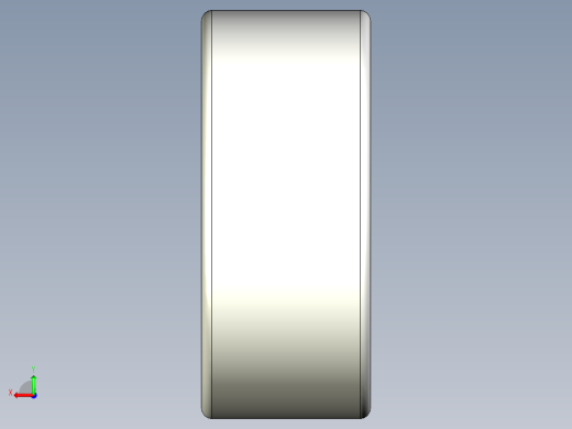 完整的公制HK-2RS系列，拉伸杯，密封，双开口滚针轴承库SolidWorks和Step模型后视缩略图